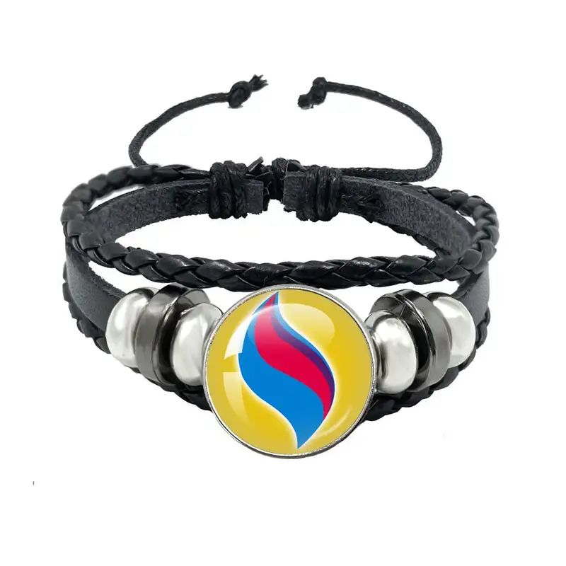  Mega Stone Key Chain Anime Peripheral Creativity Exquisite Fashion Black Leather Rope Buckle Key Chain Trend - Image 20