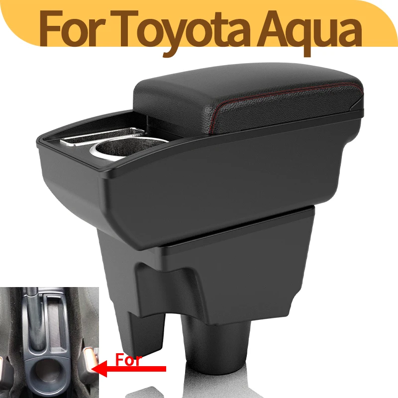 

Для Toyota Aqua Toyota Prius C Aqua автомобильный подлокотник модернизация модификация многофункциональное пространство для хранения центральная консоль автомобильный аксессуар