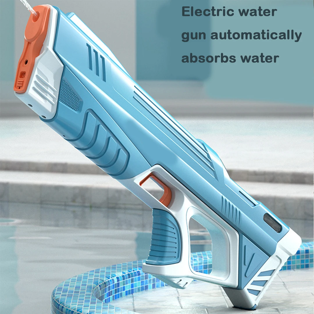 Volautomatisch Elektrisch Waterpistool Speelgoed Automatische Inductiepomptechnologie Waterpistool Zomer Kinderwaterpark Speelgoed Cadeau