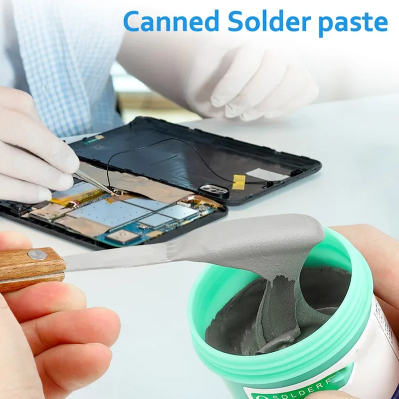 

138/183℃ Solder Paste Syringe Flux for Soldering SMD BGA IC PCB Needle Tube Tin Solder Paste Welding Paste Welding Components