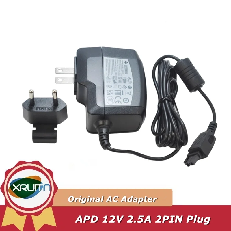 New Genuine APD WA-30J12R AC Adapter 12V 2.5A 30W Charger for Fortinet FortiGate Firewall 60D 90D 30E 50E 60E 80E FSP036 FG-61F