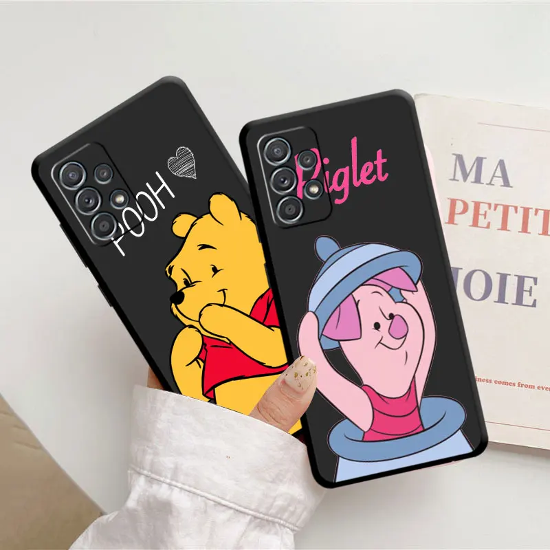 Disney Winnie the Pooh Case for Samsung Galaxy A12 A73 A11 A31 A22 A23 A72 A53 A32 A42 A13 A41 A51 A21s A52s A71 A33 A52 Cover