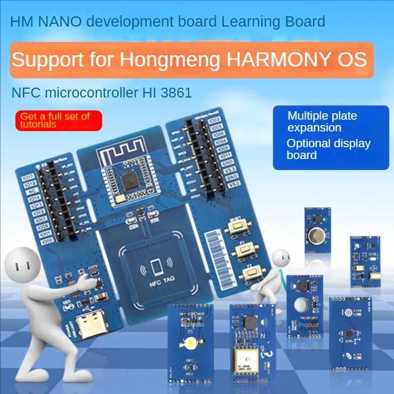 HM Nano Development Board Supports Hongmeng HarmonyOS Hongmeng System Hi3861 Learning Board NFC Microcontroller