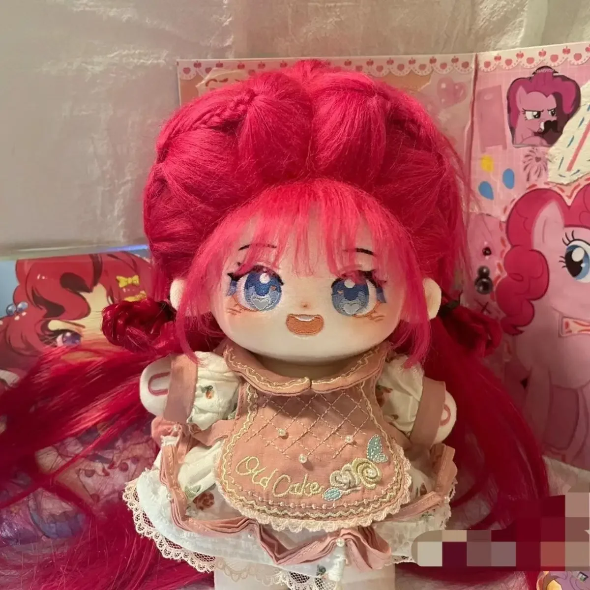Kawaii Girl AttributePlush Doll Skeleton Body Anime Role Dress Up Cotton Stuffed Plushie Toys Cosplay Xmas Gift