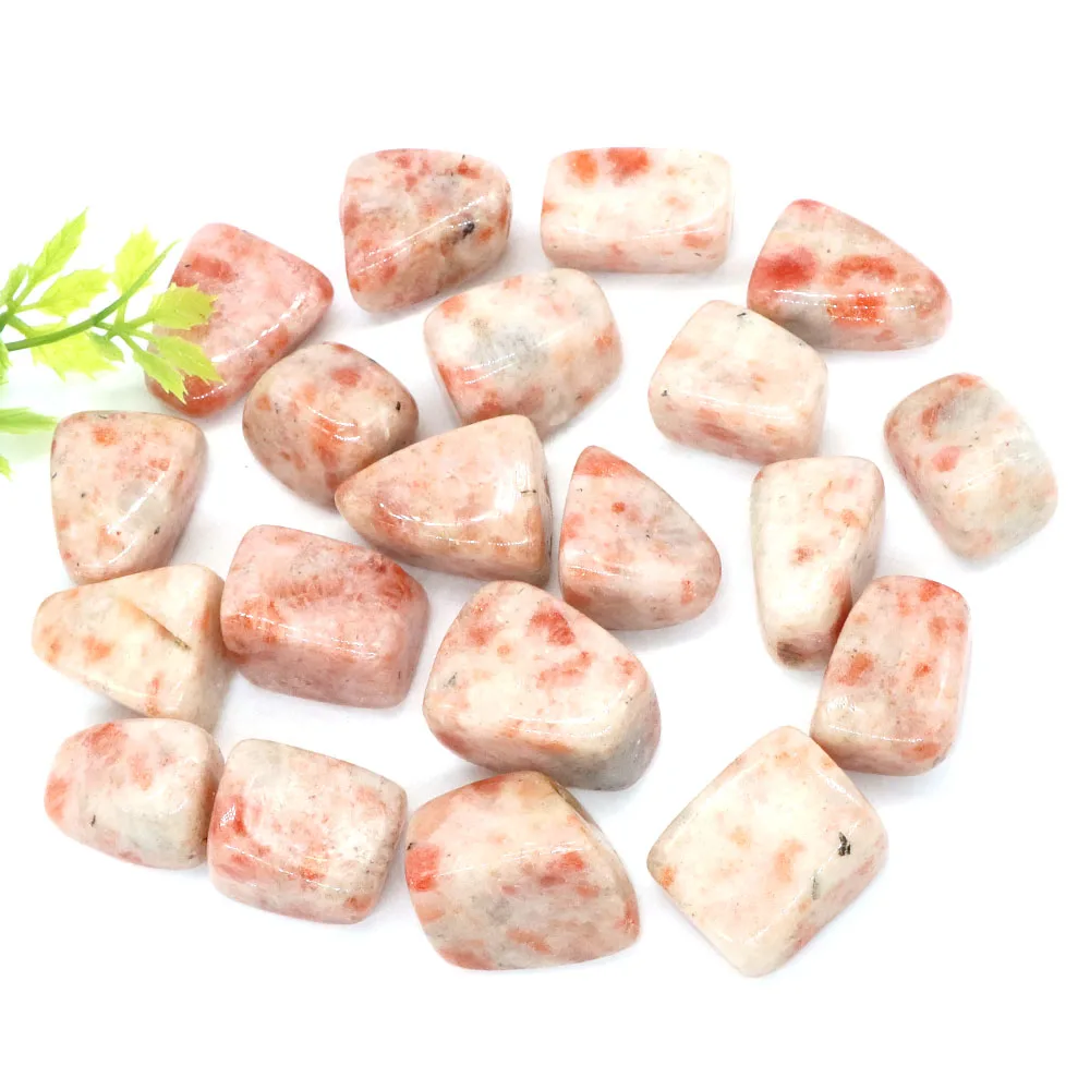 Natural Sunstone Tumbled Stone Irregular Crystal Chakra Reiki Healing Energy Specimen Mineral Meditation Aquarium Decoration