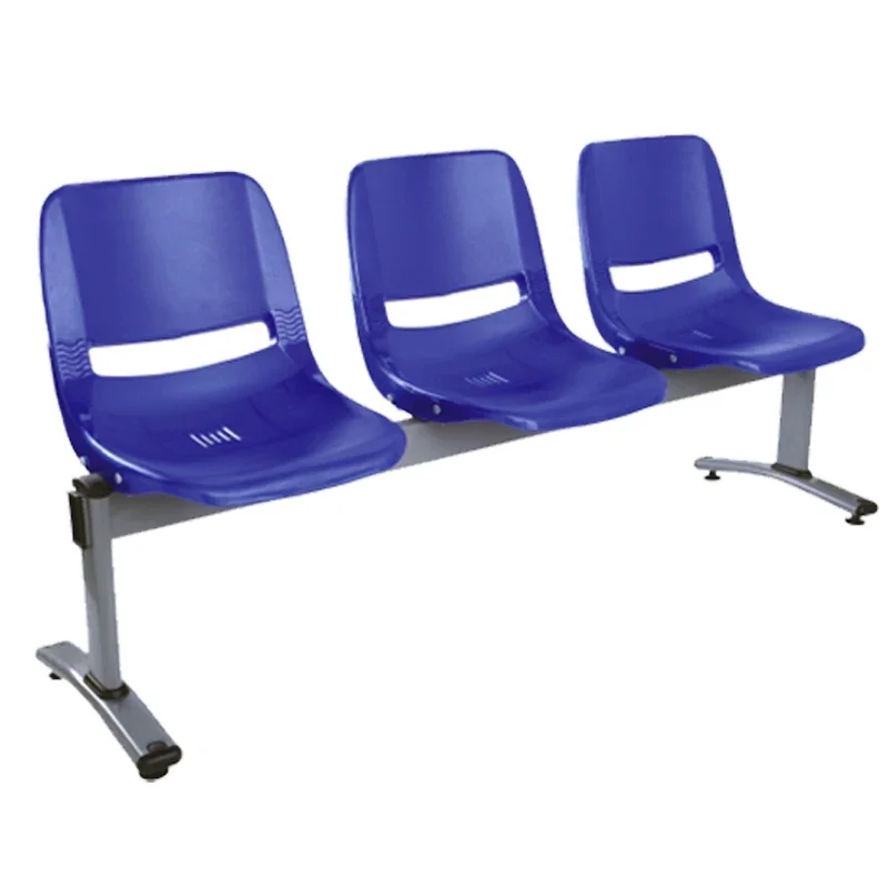 

Plastic office backrest two-person three-person row chair hospital waiting chair