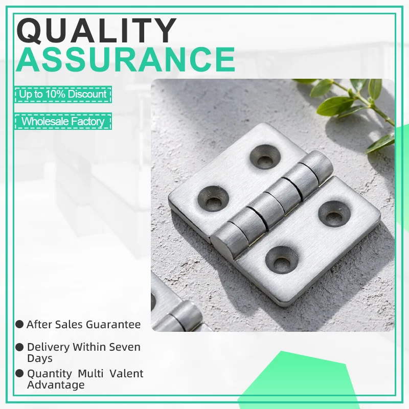 2pcs 304 Stainless Steel Heavy-Duty Butterfly Hinge Industrial Machinery And Medical Equipment Distribution Box