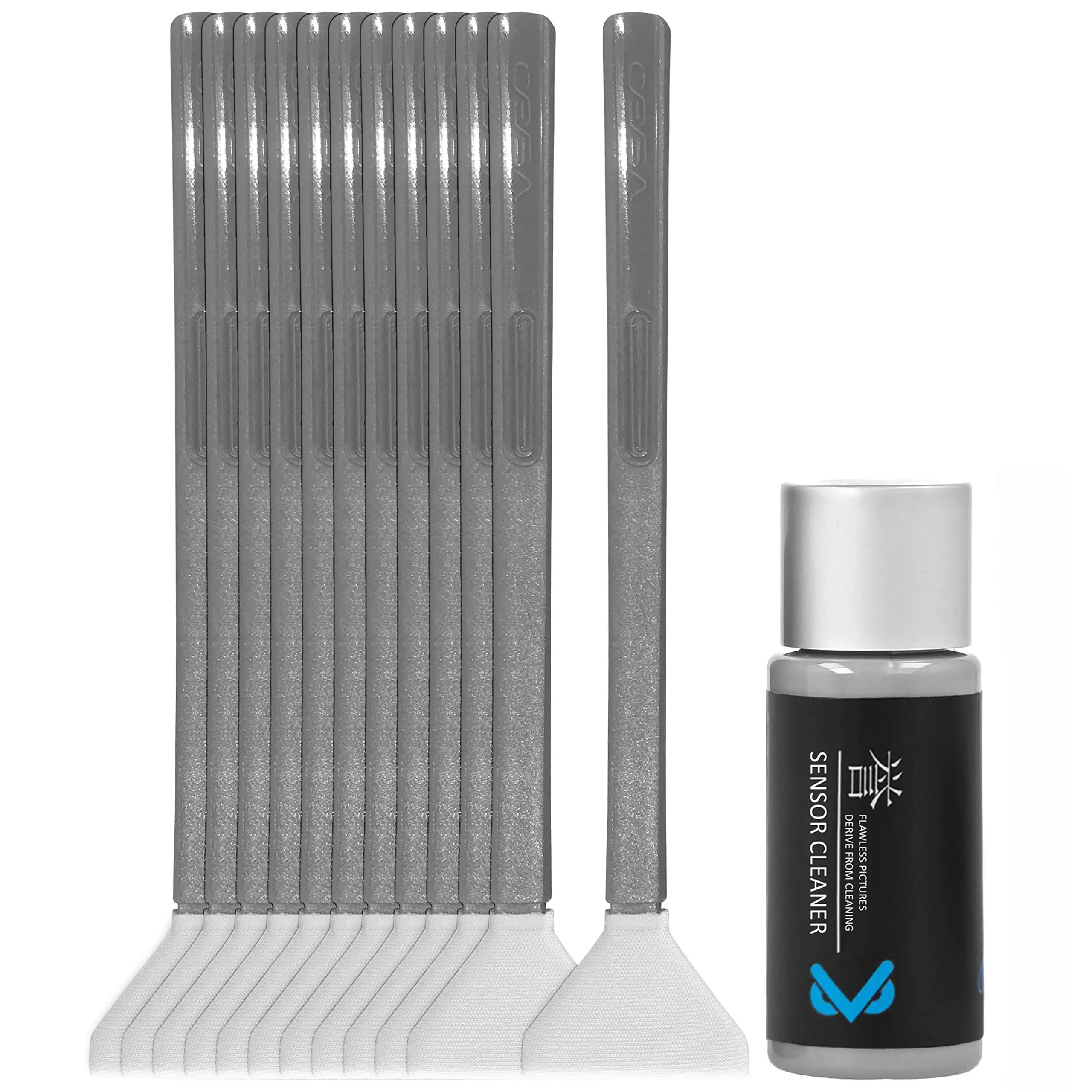 VSGO Full-frame Sensor Cleaning Set Sensor Swab + Cleaner Fluid for Sony Nikon Canon FF CCD CMOS