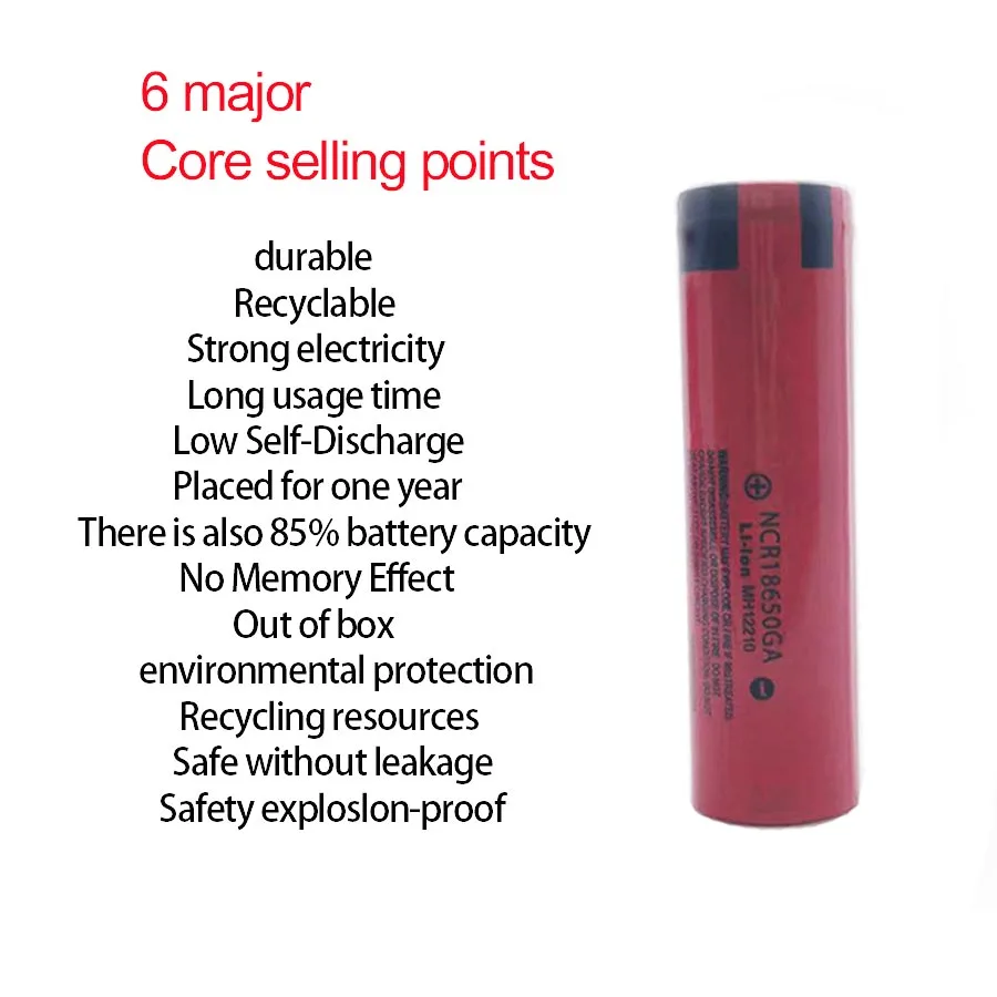 ☛ جديد 2025 الأصلي NCR18650 3.7 فولت 3500 مللي أمبير 18650 ليثيوم أيون بطارية قابلة للشحن لبطارية تجميع أداة السلطة #3