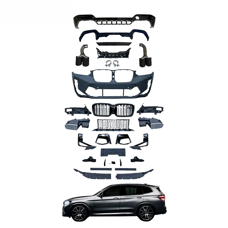 

Спортивный комплект X MT для X3 G01 LCI | Бампер/Накладка на бампер/Решетка радиатора/Диффузор/Выхлопная система |