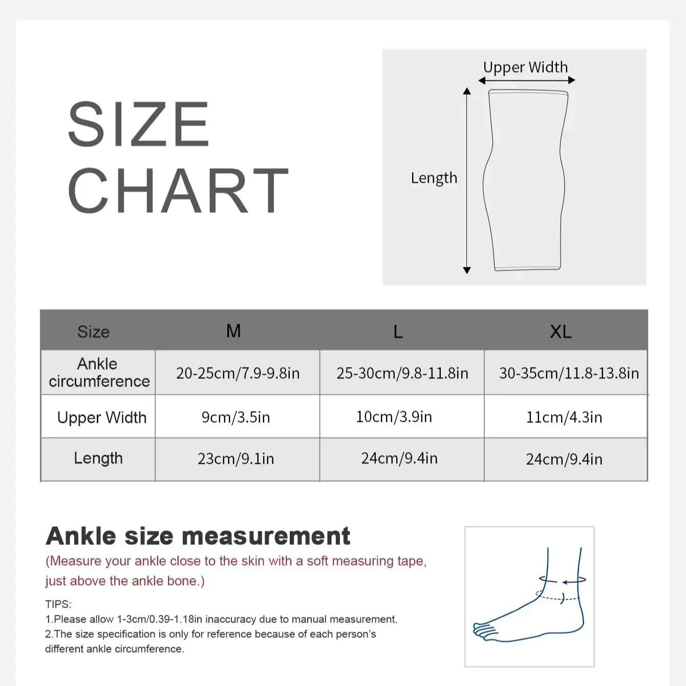 1 قطعة ضمادة مضغوطة الكاحل حامي الرياضة خلخال دعم حزام القدم النايلون محبوك مطاطا دعامة كاحل رياضة كرة السلة الجري