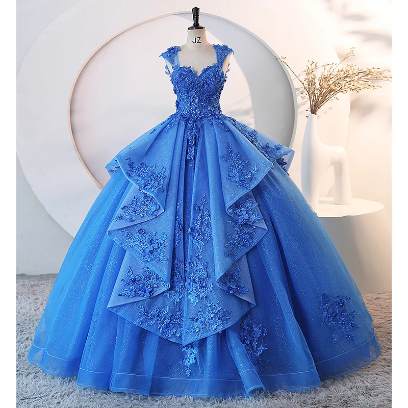 Sweet 15 Quinceanera Dresses Ball Gown Luxury Lace Party Dresses Prom Gown Formal 15 Year Old Dress Customized 2025 New