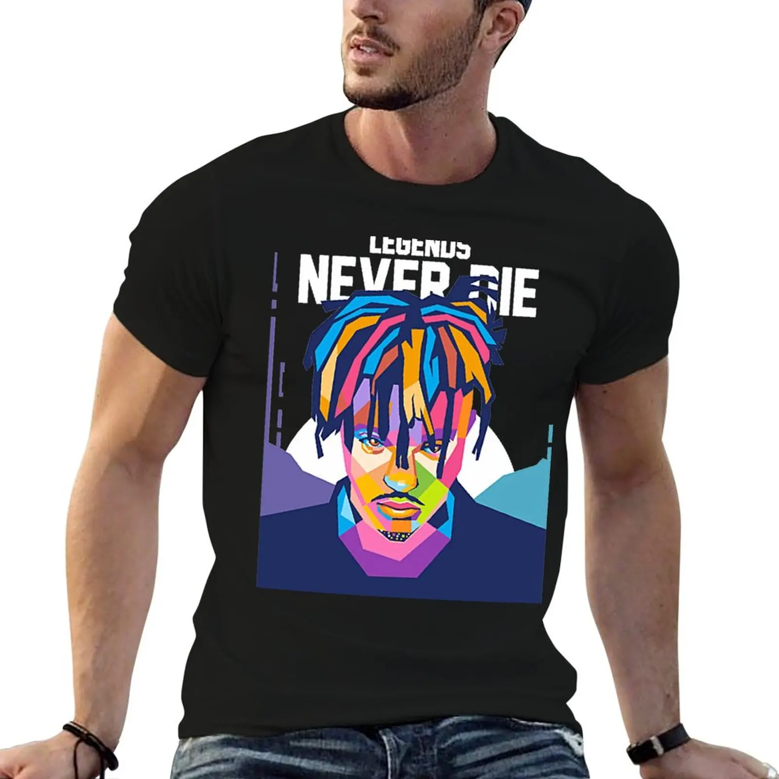 

Legends never die, juice T-Shirt man t shirt graphic man t shirt luxury T-Shirt