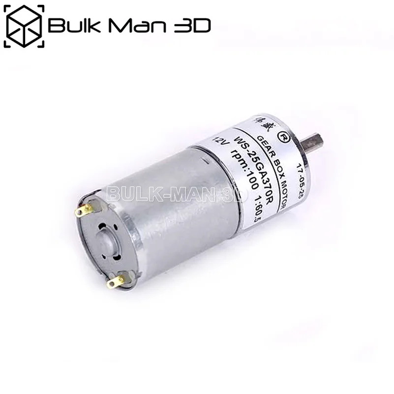 Motore a corrente continua 12V motoriduttore elettrico coppia elevata 92 giri/min