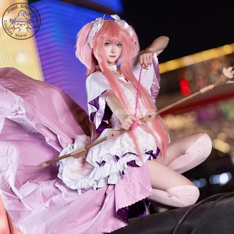 

ABC123Hot Magical Girl Cosplay Costume Anime Madoka Kaname Classic Role Playing Uniform Dress Outfit Women Adult Comic3;b,6/k'5;