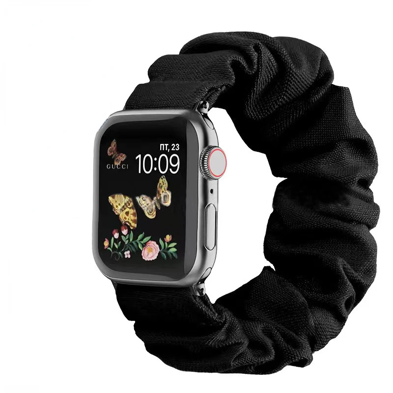 applewatch scrunchie strap Apple Watch strap iwatch7 Elastic strap s8 Strap 8ultra