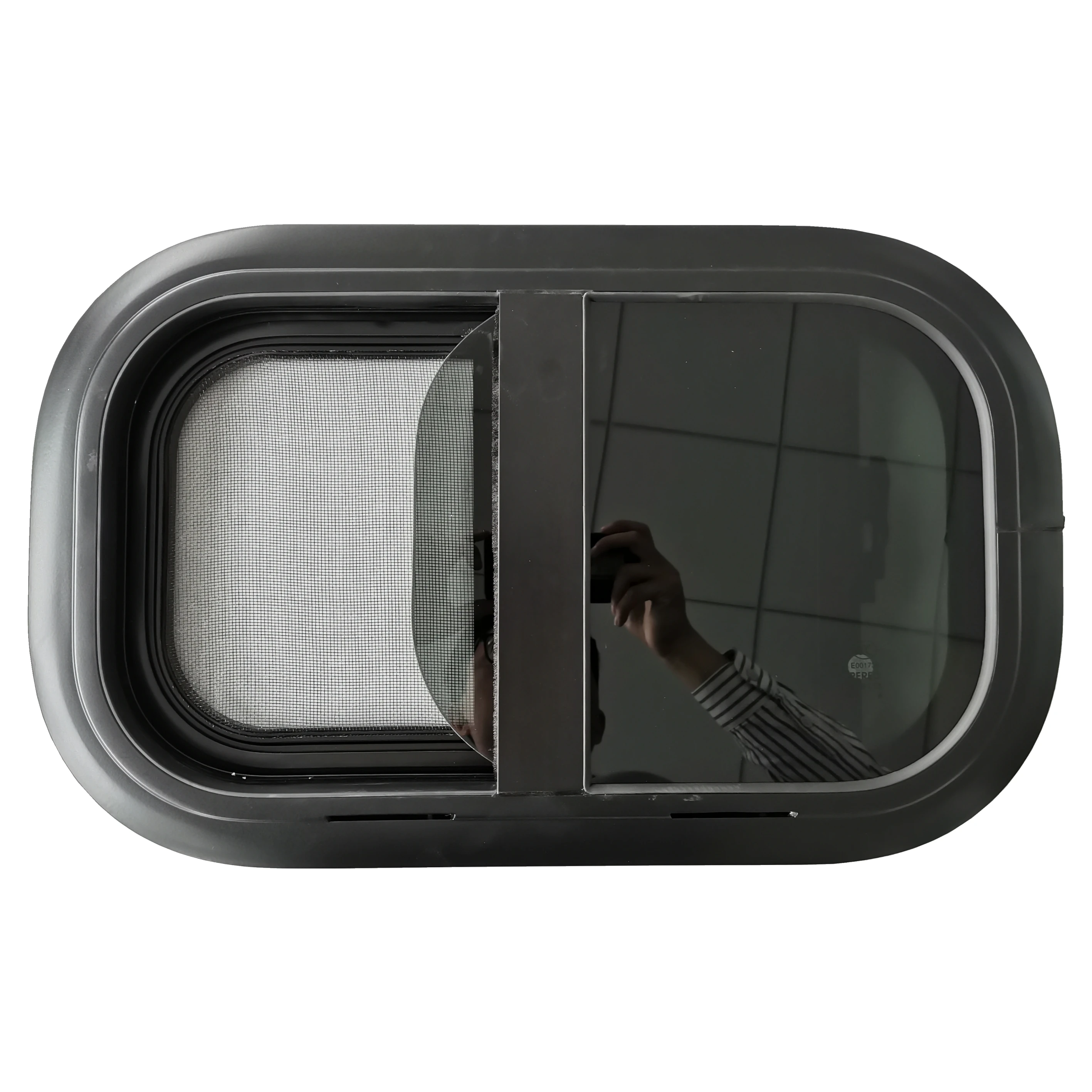 

2024 500-300mm E-mark Aluminum Alloy Toughened Glass Horizontal Sliding Trailer Caravan RV Motorhome Window Replacement