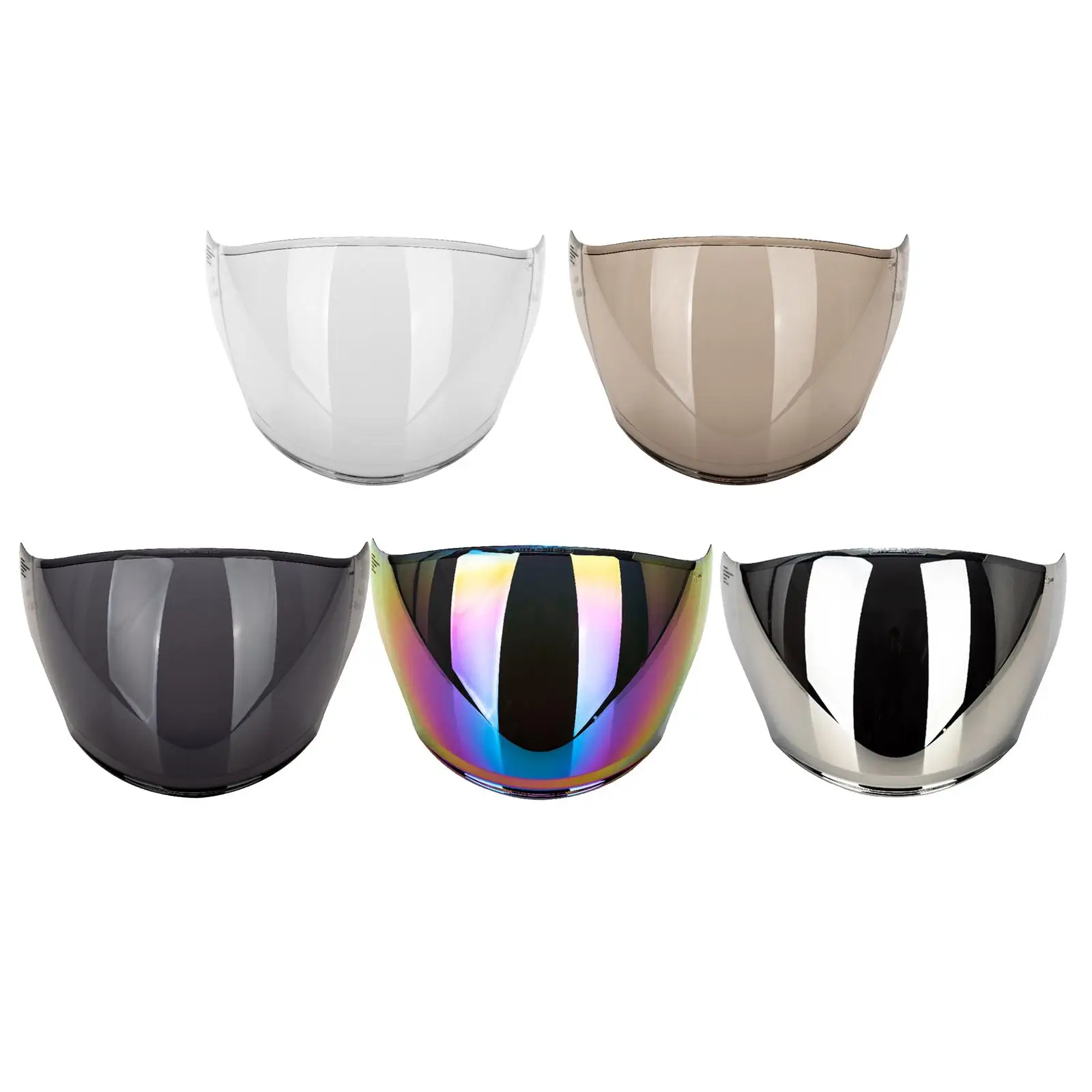 

Compact Lightweight Motorcycle Helmet Visor Shield for MT OF-504 MT-OF-504