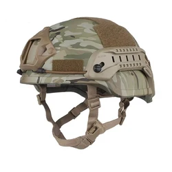 Emersongear Casco tattico ACH MICH 2002 Casco Trekking Protezione protettiva Equipaggiamento Azione speciale Copricapo Airsoft Training Caccia