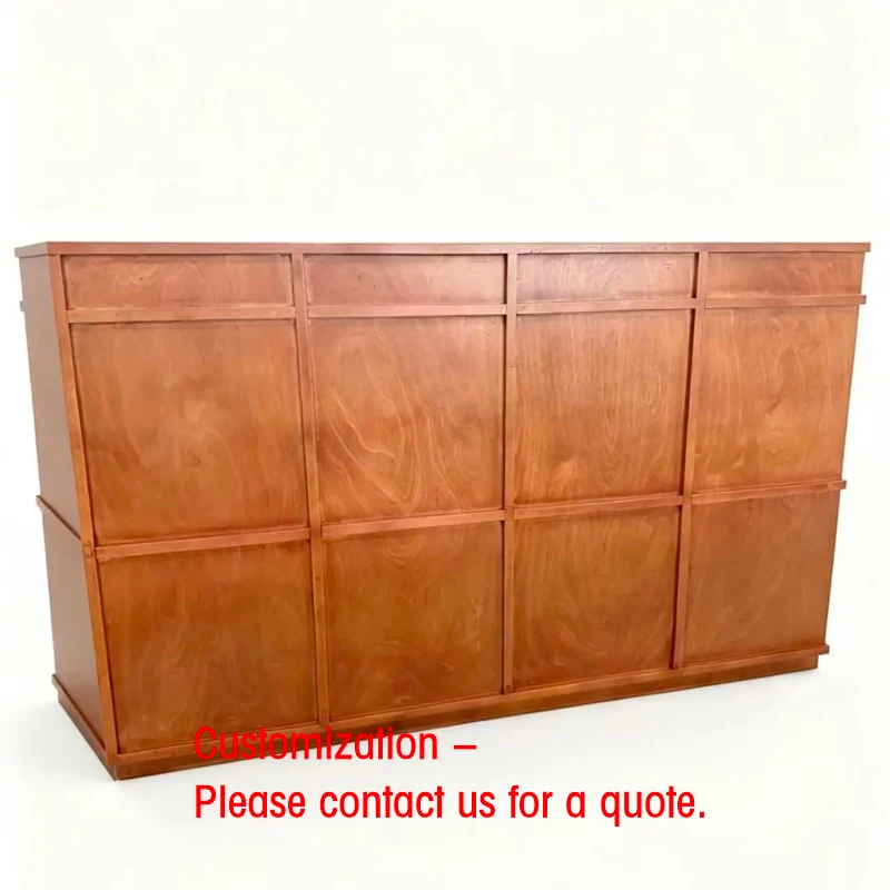 custom.Durable Painted Wood Checkout Counter Reception Counter Beauty Salons Clothing Stores Hotels Cashier Desk Company
