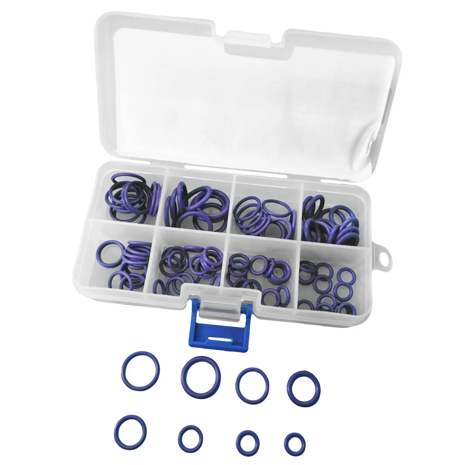 Universal Car O Ring Washer Seals Kit Durable Rubber Air Conditioner Repair Set for Auto Home Appliance and Car Maintenance