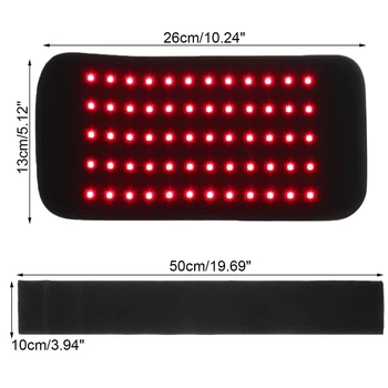 Infrared LED Light Medical Service Beauty Devices for Face and Body Back Knee Hands Feet Relief Portable Heat Pad 6