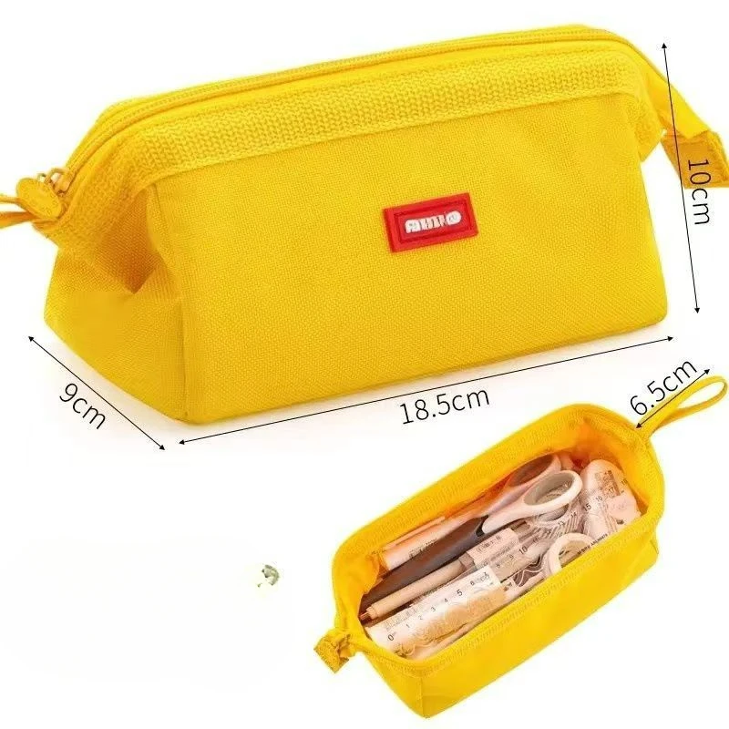 Girl's pencil case, elementary school students' ins,middle school students' college wear-resistant stationery box,boys and girls