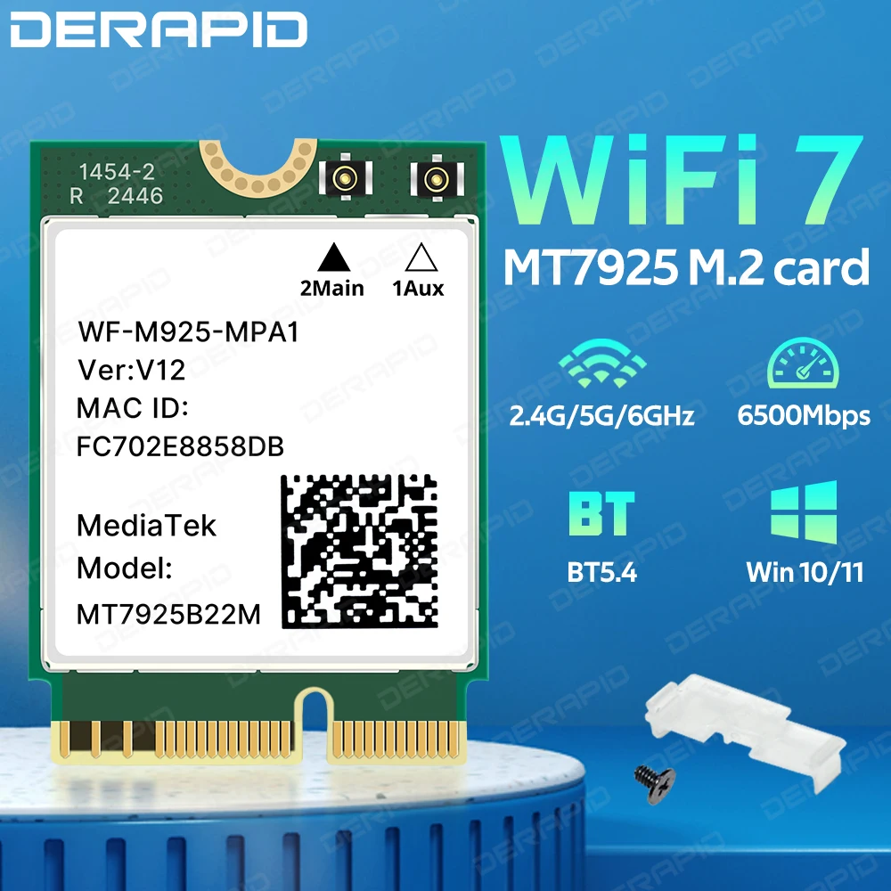 MT7925 Wi-Fi 7 M.2 …