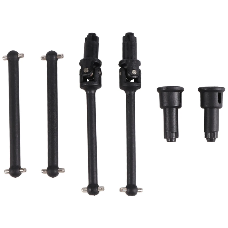 ABJL Front & Rear Drive Shaft for HBX 16889 16889A 16890 16890A SG1601 SG1602 1/16 RC Car Parts