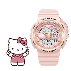 HelloKitty Sanrio cartoon character watch waterproof kawaii high-looking student and child cute watch holiday gift new wholesale