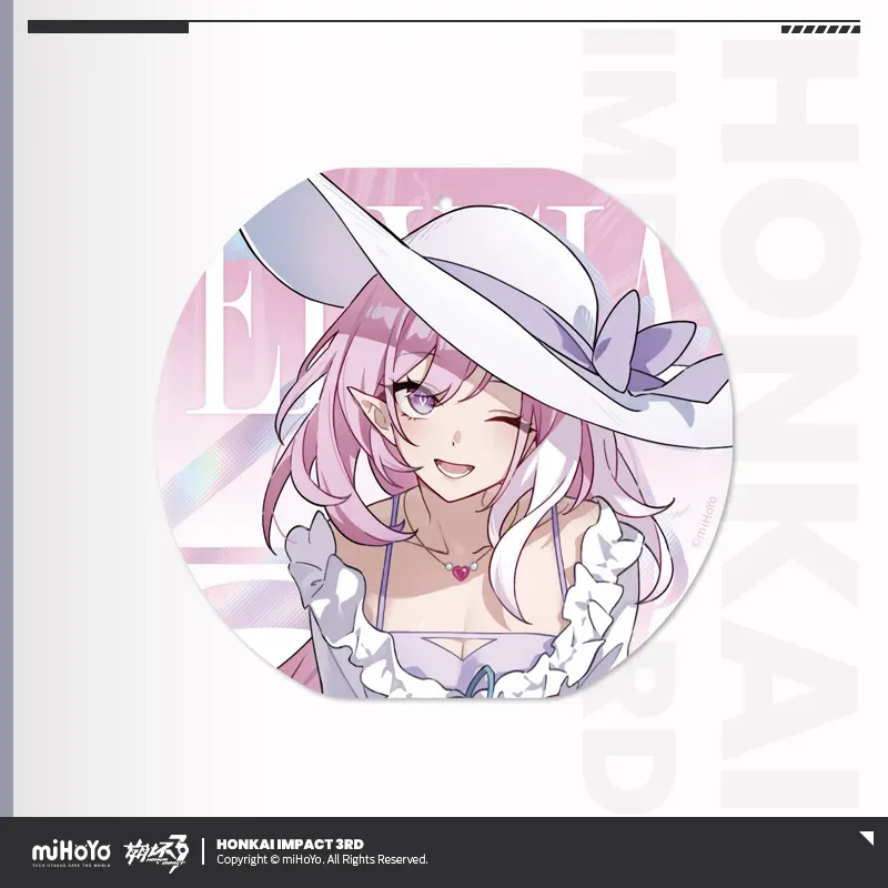 

[Genuine] miHoYo Game Honkai Impact 3 Elysia Leisure Summer Series Magnetic Attraction Plate Refrigerator Magnet Halloween Gifts
