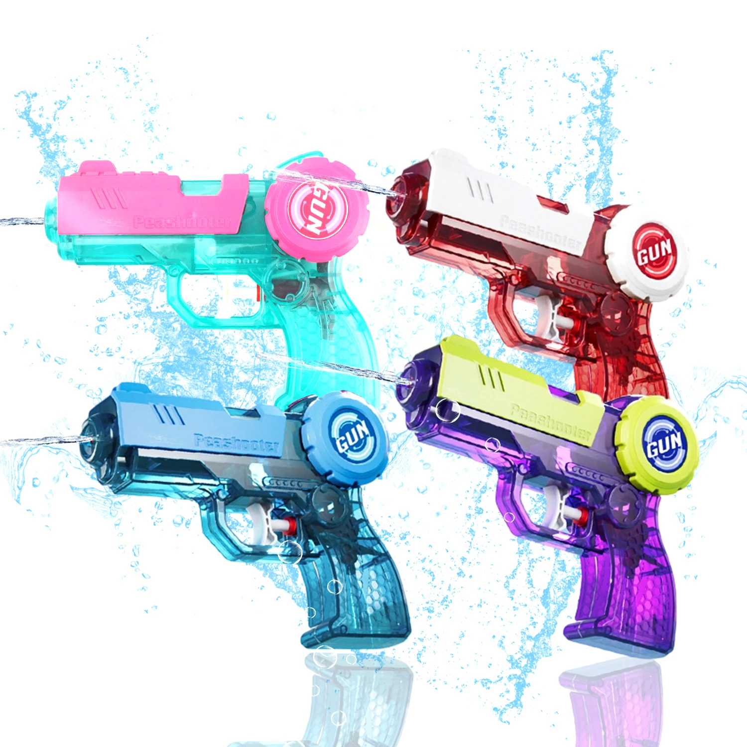 Pistolet à eau chambre pour enfants, jouet, type presse, grande capacité, combat aquatique de plage, jeu d'eau en plein air