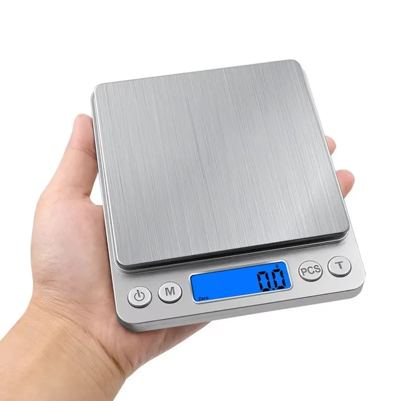 Waterproof Battery 500g 1kg 2kg 3kg Multifunctional Electronic Food Weight Measurement Kitchen Scale