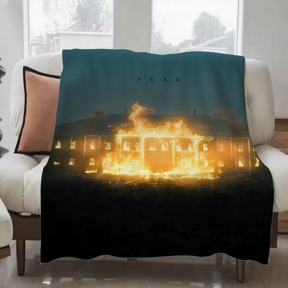 NF FEAR Rapper Blanket Design Lightweight  For Dorms, Naps, Living Room, Office,Sofa,All-Season