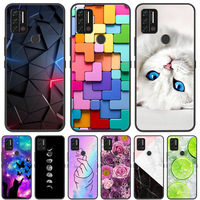 Case For Umidigi A7 A9 Pro Cases Soft Silicone Print Protector Black Covers for Umidigi A9 A7 Pro Funda Coque A9Pro A 9 Capa