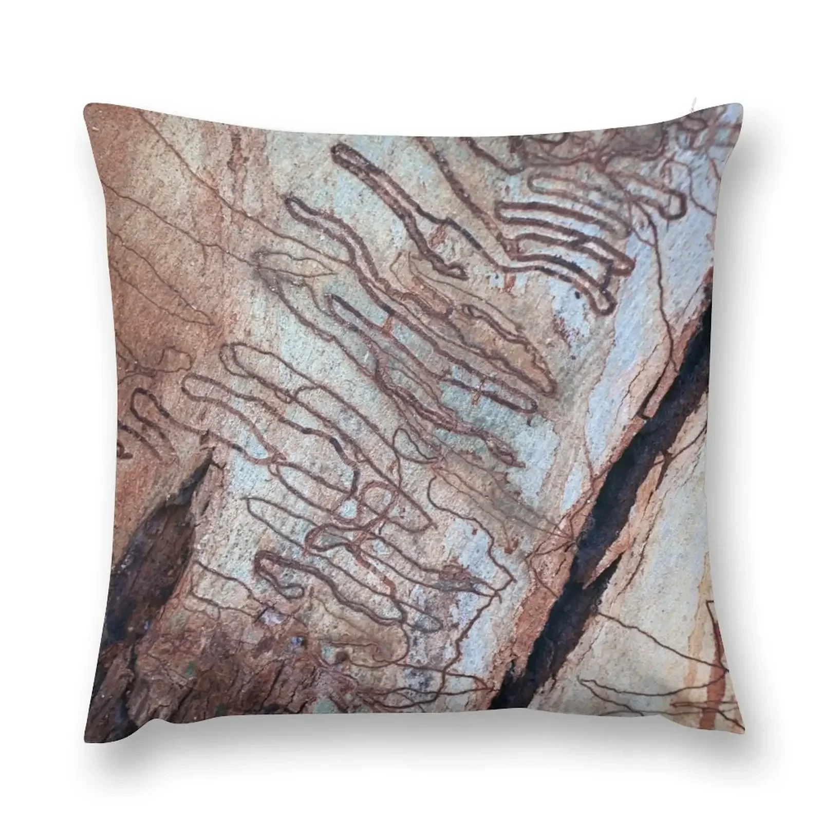 scribbly gum VII Throw Pillow Decorative pillowcase Sofa Covers For Living Room Sofa Covers pillow