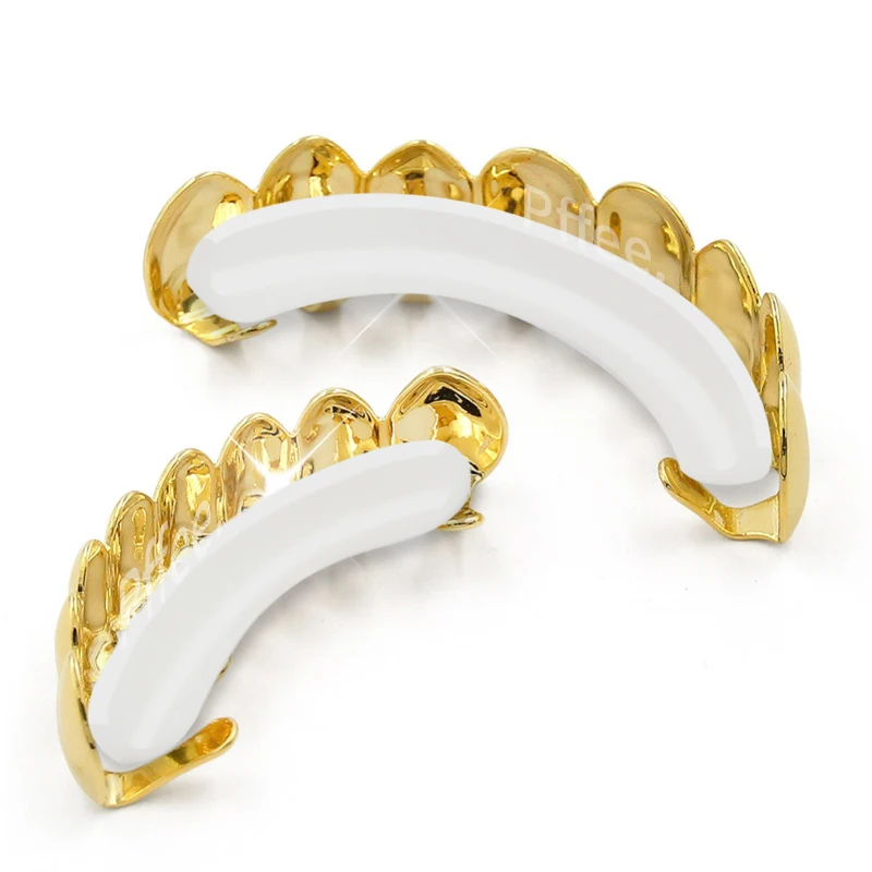 Pffee 1pc 2 6 8 stücke Dental Grills Form Befestigungs Bar Wiederverwendbare Silikon Top Bottom Fitting Form Für HipHop zähne Grillz Schmuck