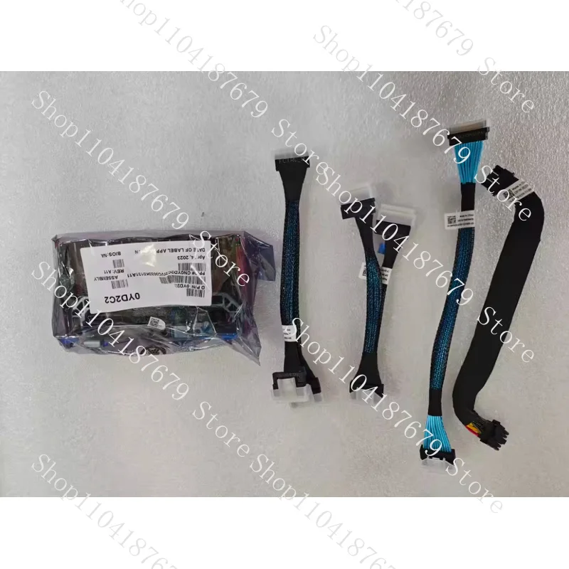 Новая объединительная плата для Dell PowerEdge R750 NVME 8x2,5 с кабелем YD2C2 0YD2C2