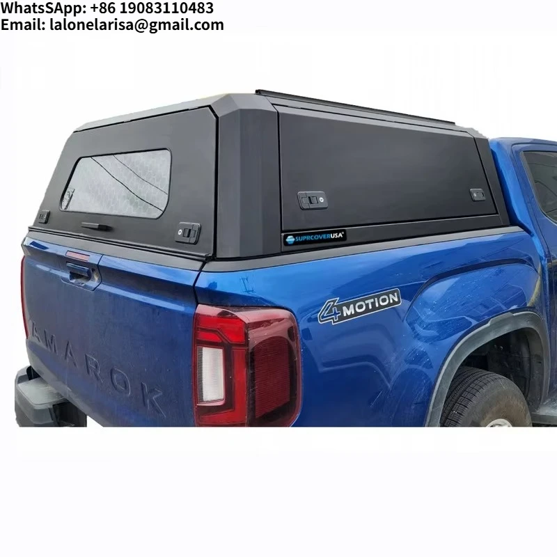 

4x4 Multifunctional Aluminum Truck Canopy Topper Cover Hardtop Camper Pickup for VW AMAROK (All New) DC 2023+ HYBRID CANOPY