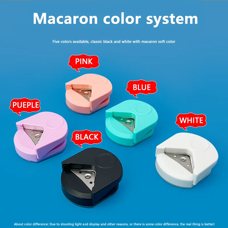 Corner Trimmer R4 Corner Trimmer Cardboard Photo Chamfer Plastic Film Corner Trimmer Card Right Angle Paper Cutting  Craft Tool