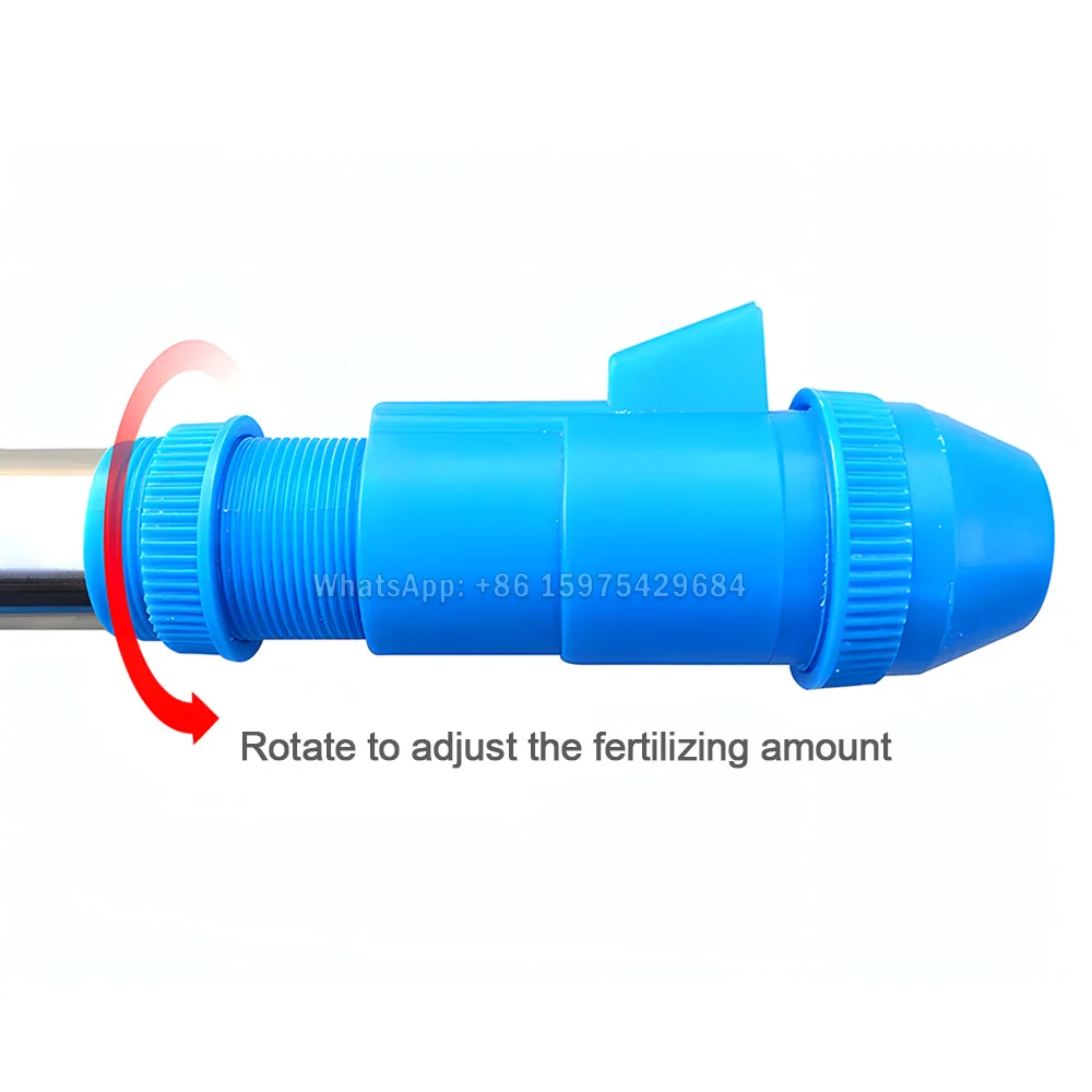 옥수수 비료 어플리케이터, 스테인리스 스틸 수동 비료 장치, 농업 야채 밭용 급속 비료 도구
