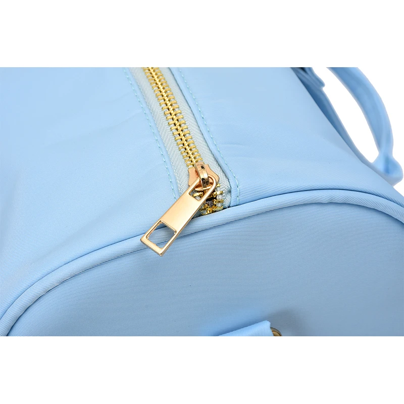 Leisure Nylon Outdoor Handbag Waterproof Fashion Travel Duffle Bag Women Small Travel Handbag-M