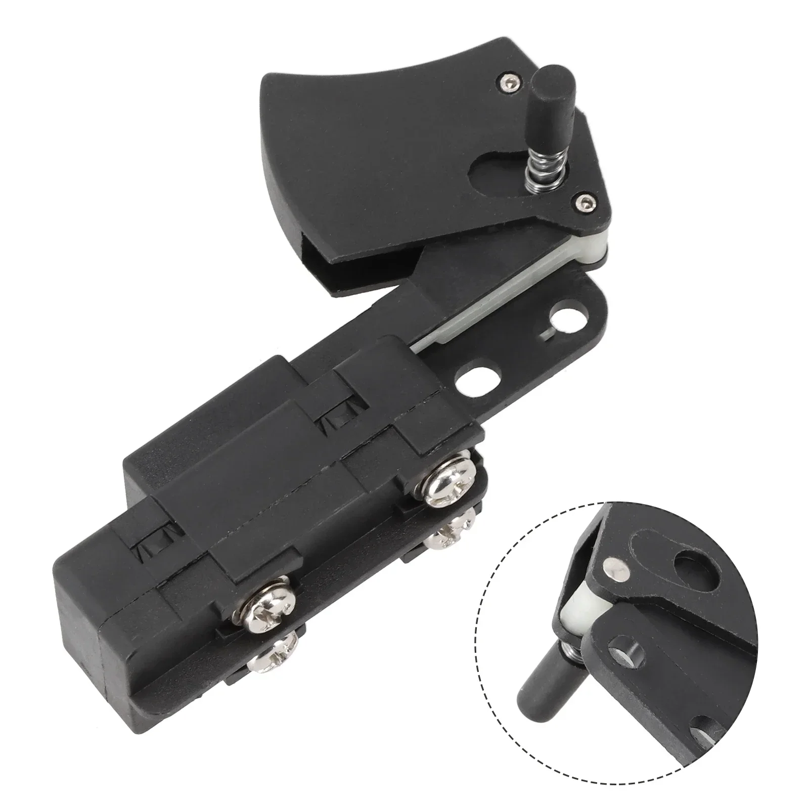 Electric Power Tool Trigger Switch 255 Cut-off Machine Black High Quality Metal Replacements With Locking Brand New