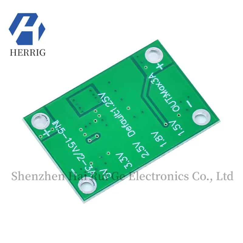 Adjustable step-down power module 1.25V 1.5 1.8 2.5 3.3 5V output, 5-16V input