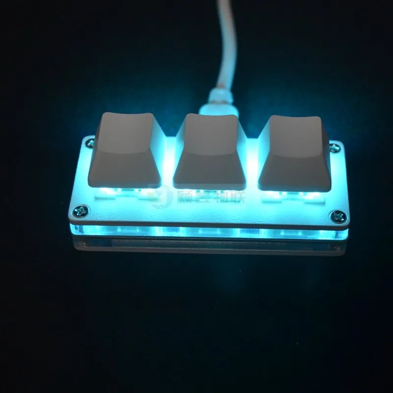 Bàn Phím Mini 3 Sao Chép Chìa Dán Một Khóa Mật Khẩu Người Dùng Định Nghĩa Đường Tắt Phím Đa Phương Tiện OSU Âm Thanh Trò Chơi Thay Đổi Chìa Khóa