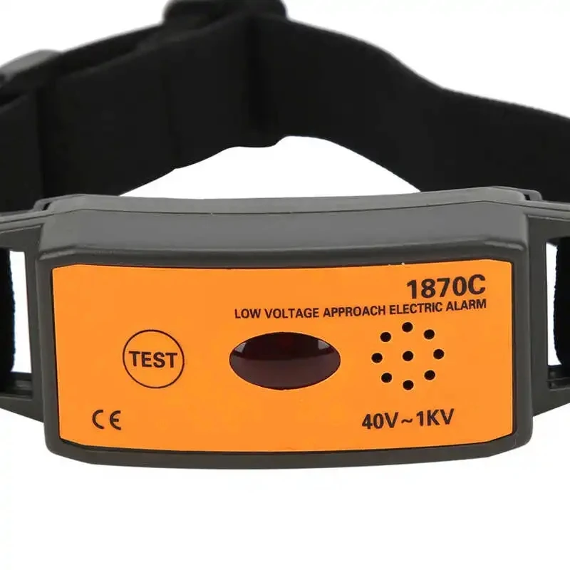 ETCR1870C 40V-1KV Arm Type High Voltage Approach Electric Alarm Non-Contact Safety Detector High-Voltage Electric Bracelet Tool