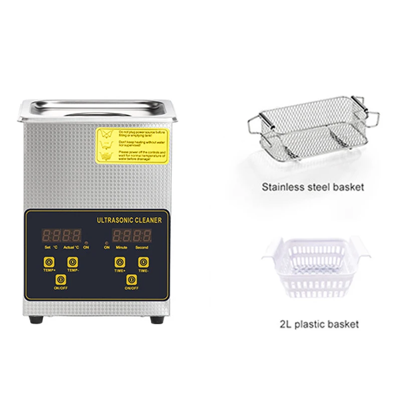 40KHz 산업용 초음파 세척기 3D 인쇄 모델 청소 CD-F2 회로 기판 탈지 얼룩 로진 클리너