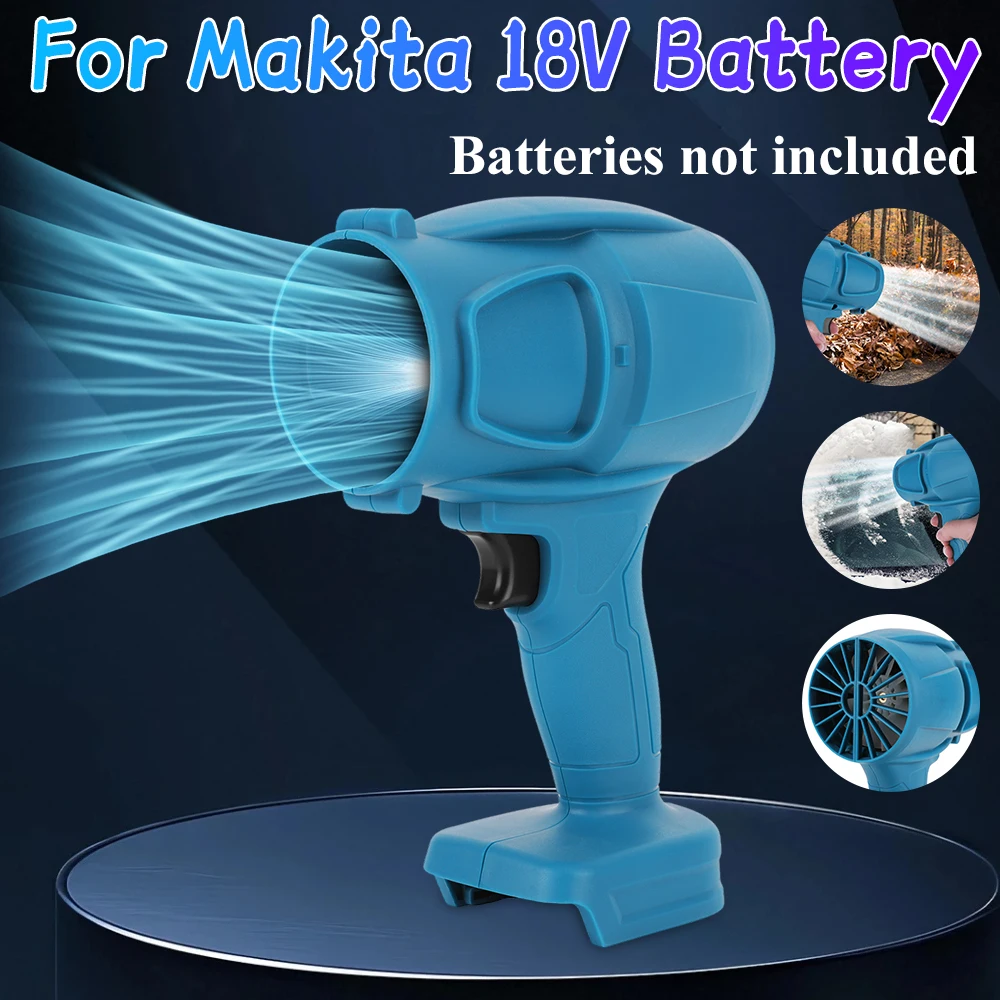 

Беспроводной электрический вентилятор для аккумулятора Makita 18 В (без аккумулятора) Пылеочиститель Мини-струйный сухой вентилятор для клавиатуры автомобиля Кемпинг