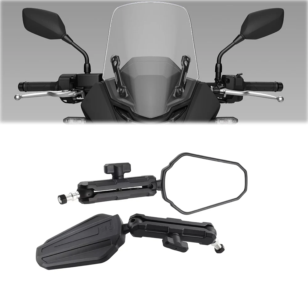 

Для мотоцикла Honda Transalp XL750 XL 750 Transalp 2023 2024: регулируемые боковые зеркала заднего вида Westwind, пара