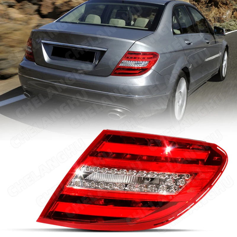 

Right Side LED Tail Light A2049060703 For Benz W204 C63 AMG C180 C200 C250 C300 C350 2011 2012 2013 European Version Turn Lamp